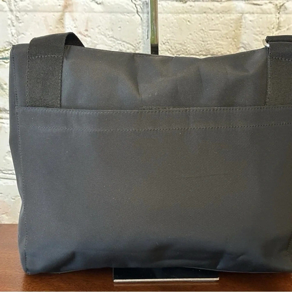 Black Max New York Collection Messenger  Bag